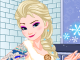 Elsa Gets Inked