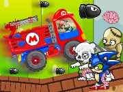 Mario Zombie Truck Shot