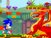 Sonic VS Dragon